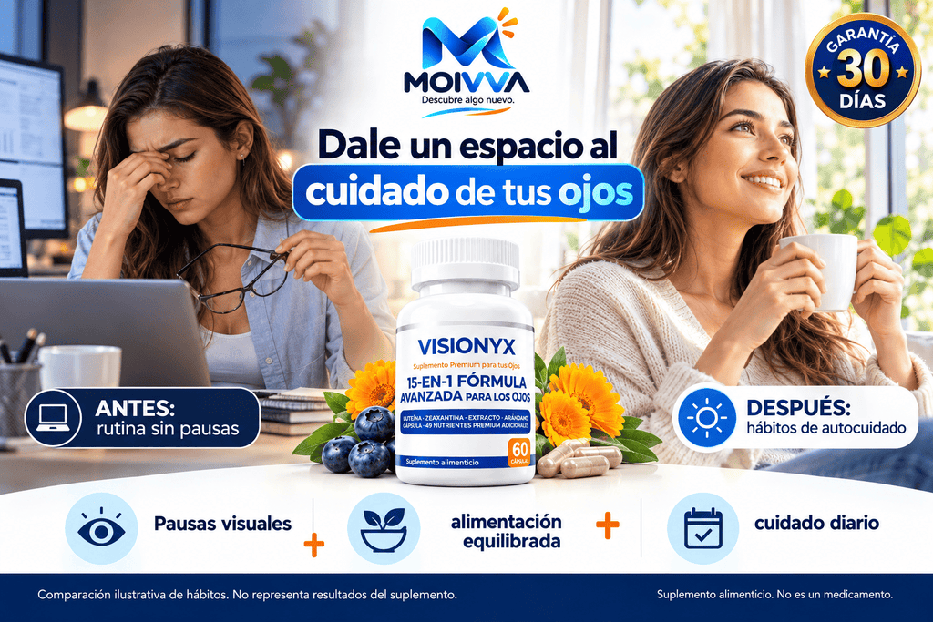 Visionyx Vitamina para Ojos con Luteina y Zeaxantina