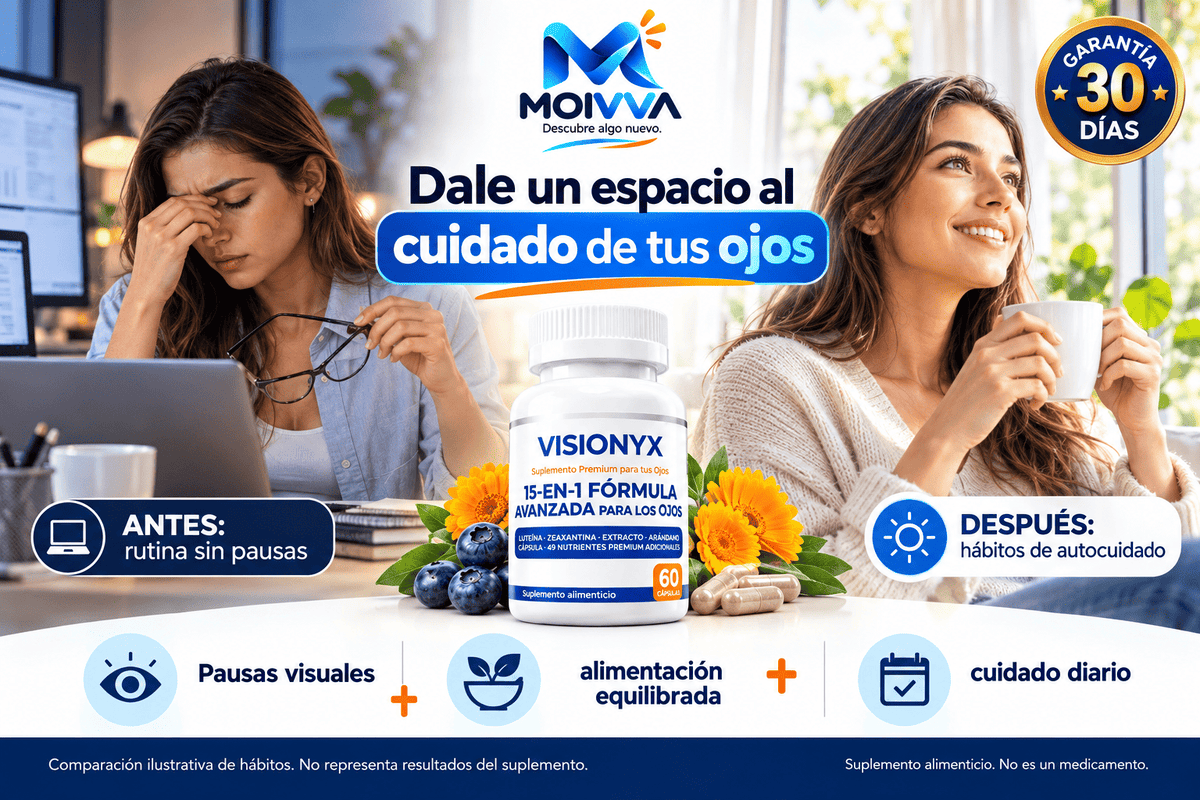 Visionyx Vitamina para Ojos con Luteina y Zeaxantina