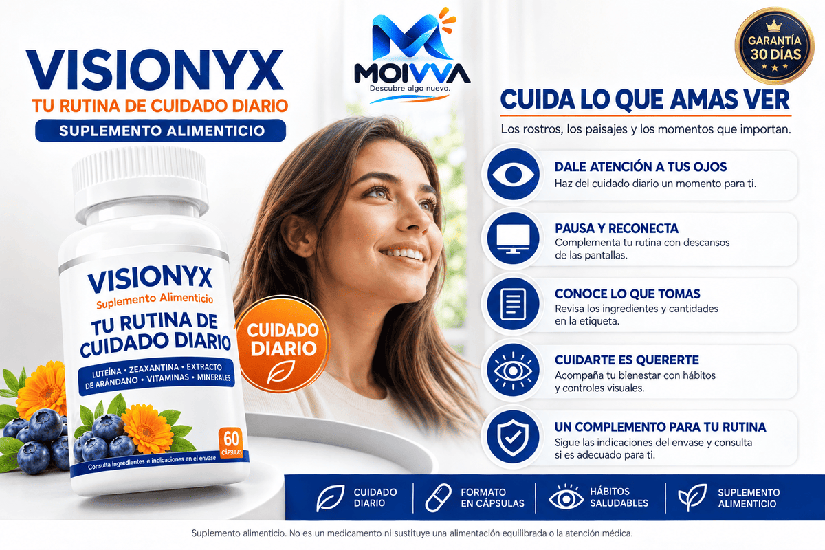 Visionyx Vitamina para Ojos con Luteina y Zeaxantina