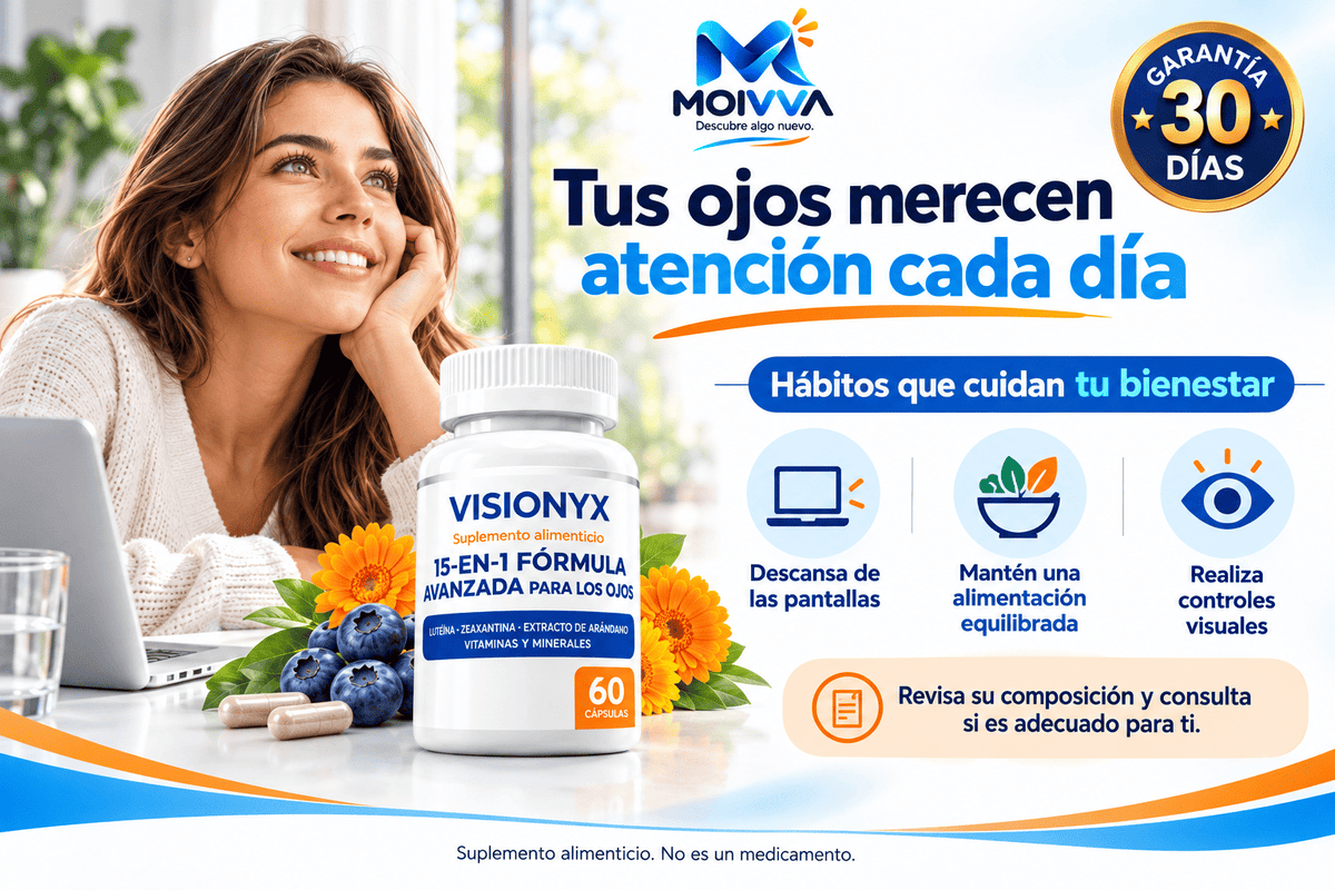 Visionyx Vitamina para Ojos con Luteina y Zeaxantina