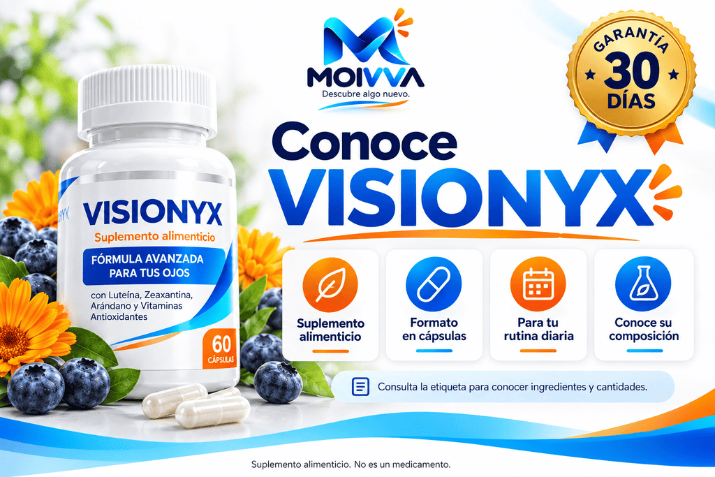 Visionyx Vitamina para Ojos con Luteina y Zeaxantina