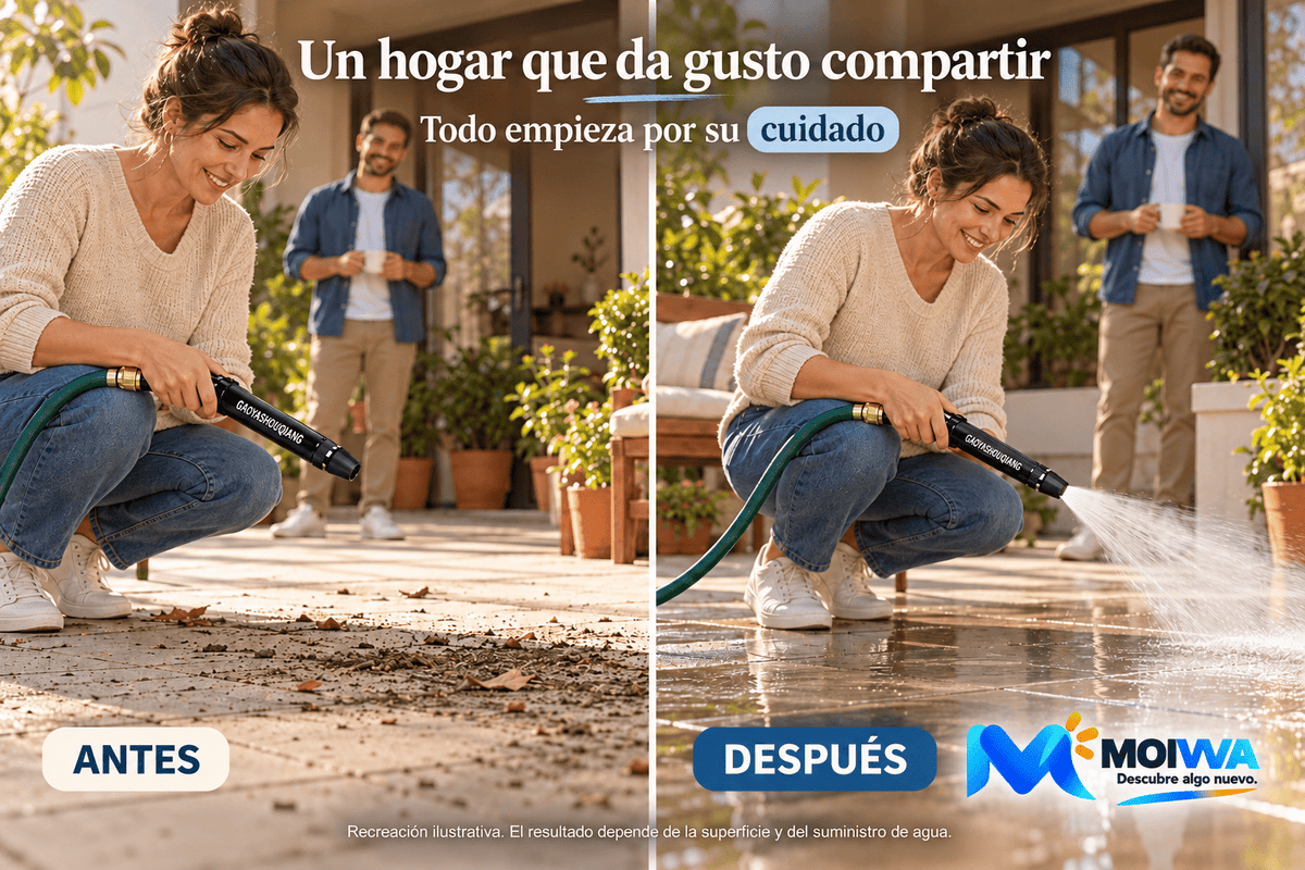 Boquilla para manguera de alta presión